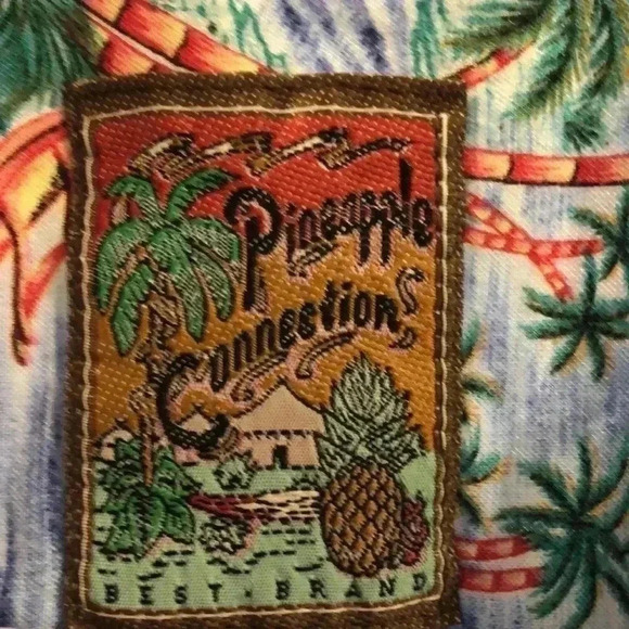 Pineapple Connection summer button down - Picture 4 of 7
